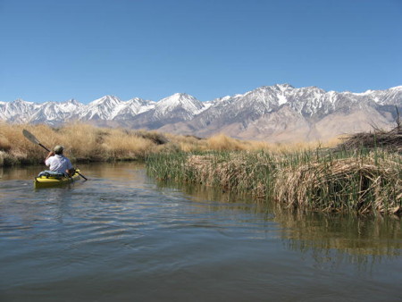 Freilich Kayaking the upper Lower Owens River