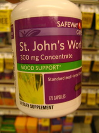 Bottle of St. John's Wort